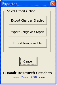 Exporter Excel Add-in